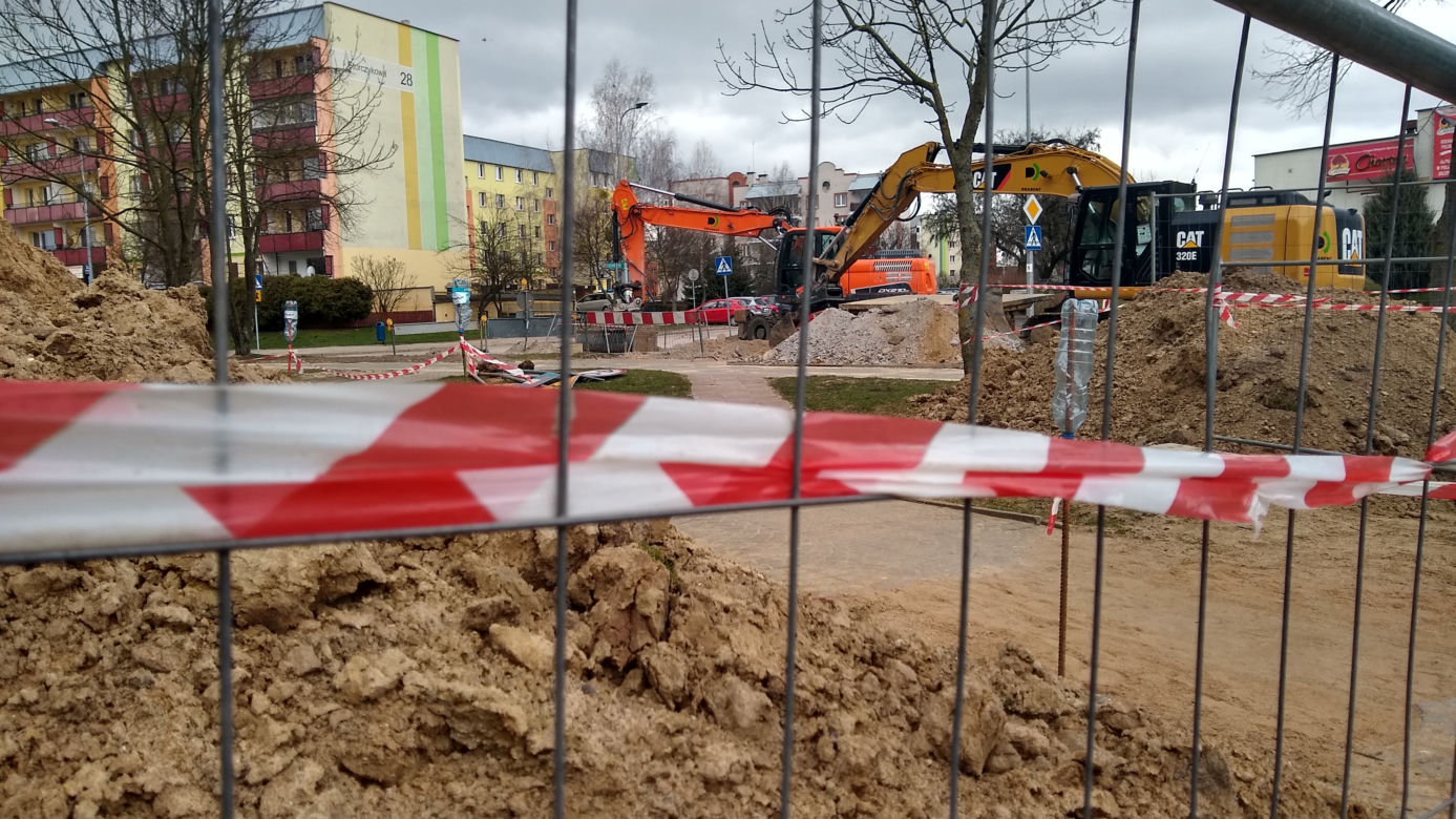 Ulica Magnoliowa ROZKOPANA. Sprawdź, kiedy nastąpi koniec prac [ZDJĘCIA]