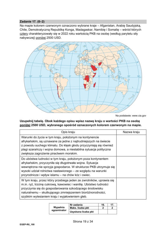 Matura geografia 2025 - arkusz CKE [NOWA FORMUŁA]