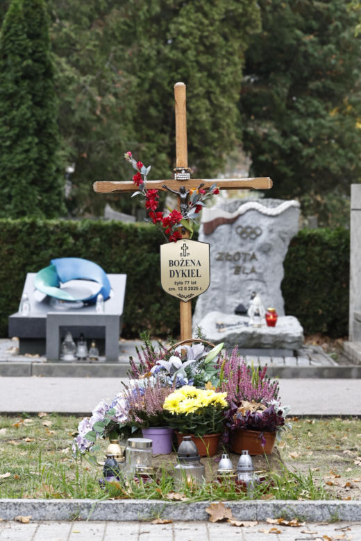 Bożena Dykiel - grób