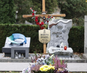 Bożena Dykiel - grób