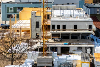 Budowa Kulturoteki w Wesołej w Warszawie