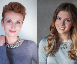 To nie koniec świata 2 sezon odcinek 15 (odc. 2). Olga Wilk (Katarzyna Zielińska), Monika Lauks (Klaudia Halejcio)