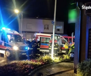 Katowice: Szaleńczy pościg za pijanym kierowcą! Rajd zakończył się na ścianie budynku