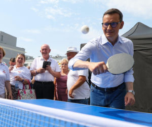 Tak grillował Morawiecki