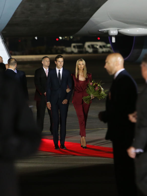 Air Force One wylądował w Warszawie