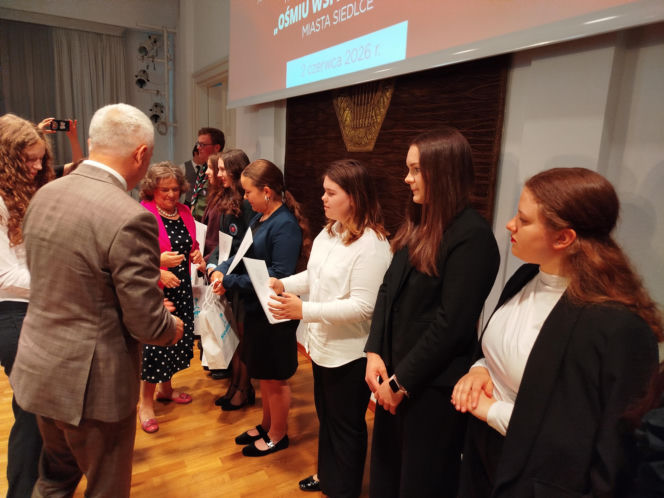W 2026 roku w konkursie Ośmiu Wspaniałych Miasta Siedlce przyznano nagrody 9 Laureatom i 5 Wyróżnionym