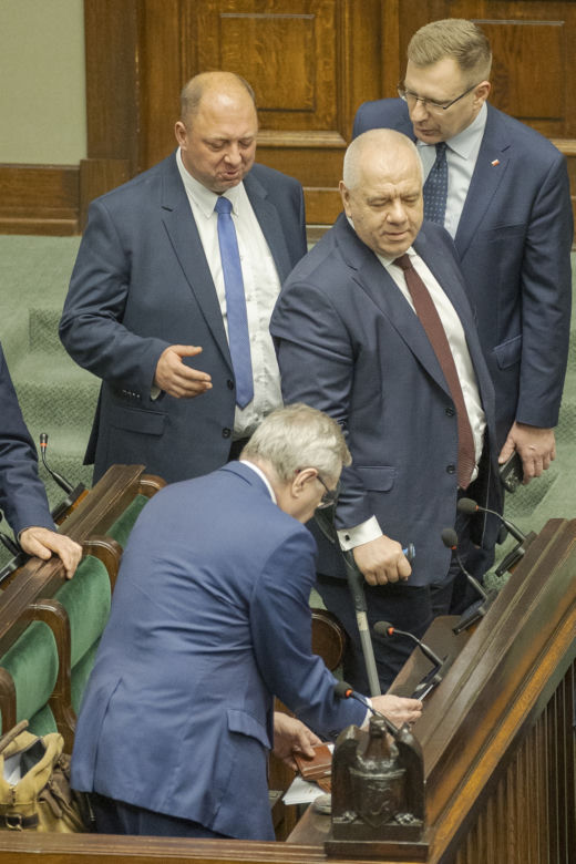 Jacek Sasin o kuli w Sejmie