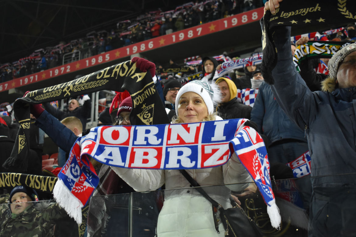 Górnik pokonał Wisłę Kraków w meczu barbórkowym. Wielkie święto w Zabrzu