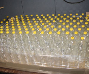 Ponad tysiąc litrów nielegalnego alkoholu na bydgoskim Okolu