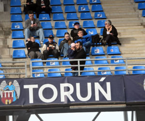 PRES Grupa Deweloperska Toruń - Bayersystem GKM Grudziądz, zdjęcia kibiców i zawodników ze sparingu przed startem PGE Ekstraligi