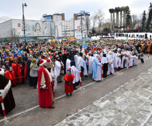 Orszak Trzech Króli w Białymstoku 2019. Tłumy przeszły ulicami miasta