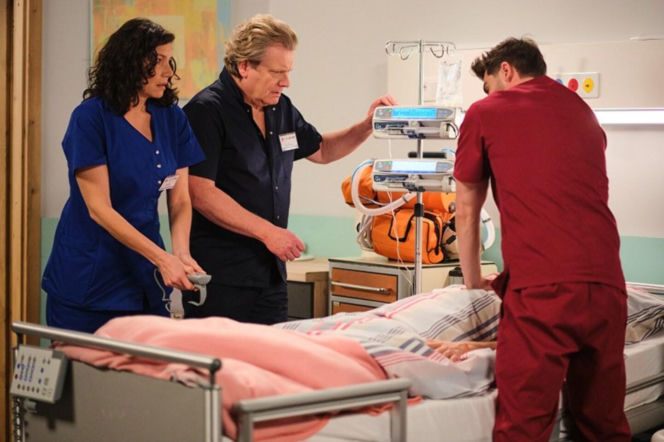 Pierwsza miłość odc. 4135. Marysia (Aneta Zając), Kacper (Damian Kulec)