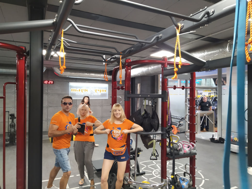 Eska Summer City w siłowni Magic Gym Fitness&Wellness