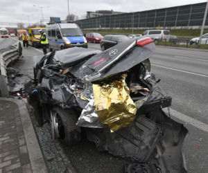 Wypadek na trasie S8