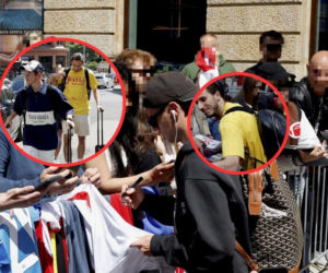 Bramkarz reprezentacji jak kurczak! Widać go z daleka. Kadrowicze dotarli na zgrupowanie