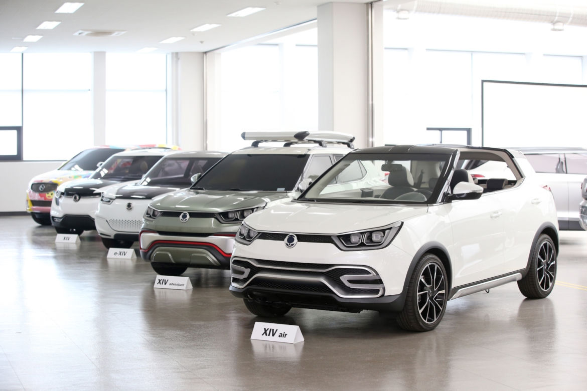 Prototypy samochodów SsangYong 