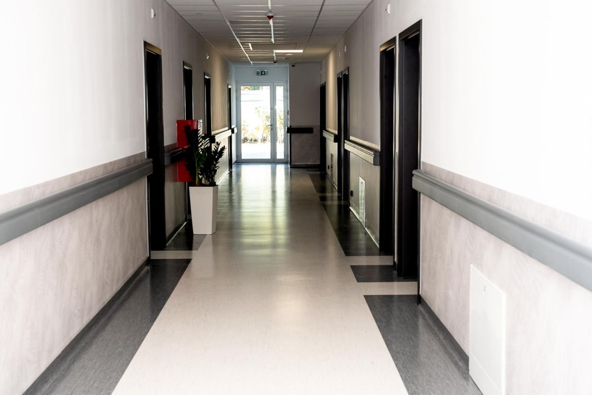 Nowe skrzydło hospicjum w Stróżach koło Nowego Sącza 