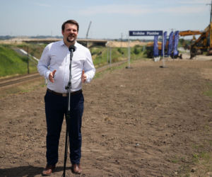 Kandydat PiS na prezydenta Krakowa Michał Drewnicki