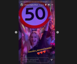 Cielecka skończyła 50 lat i urządziła huczną imprezę 