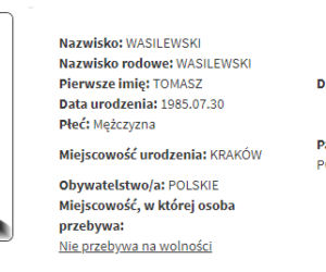 WASILEWSKI TOMASZ