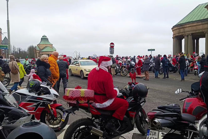 Motomikołaje w Szczecinie