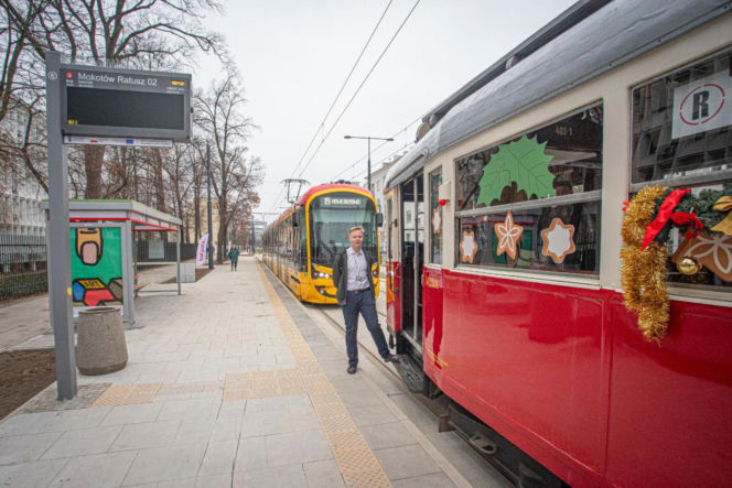 Tramwaj na Rakowieckiej