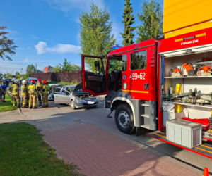 Wypadek w Warszówku
