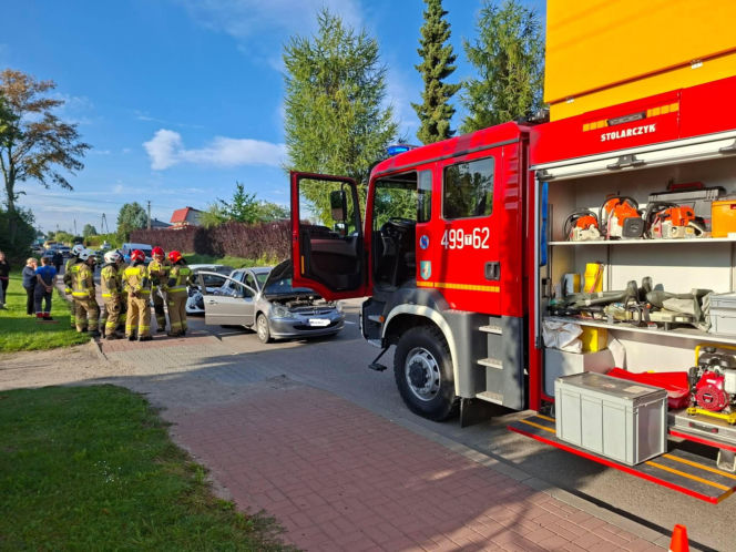 Wypadek w Warszówku