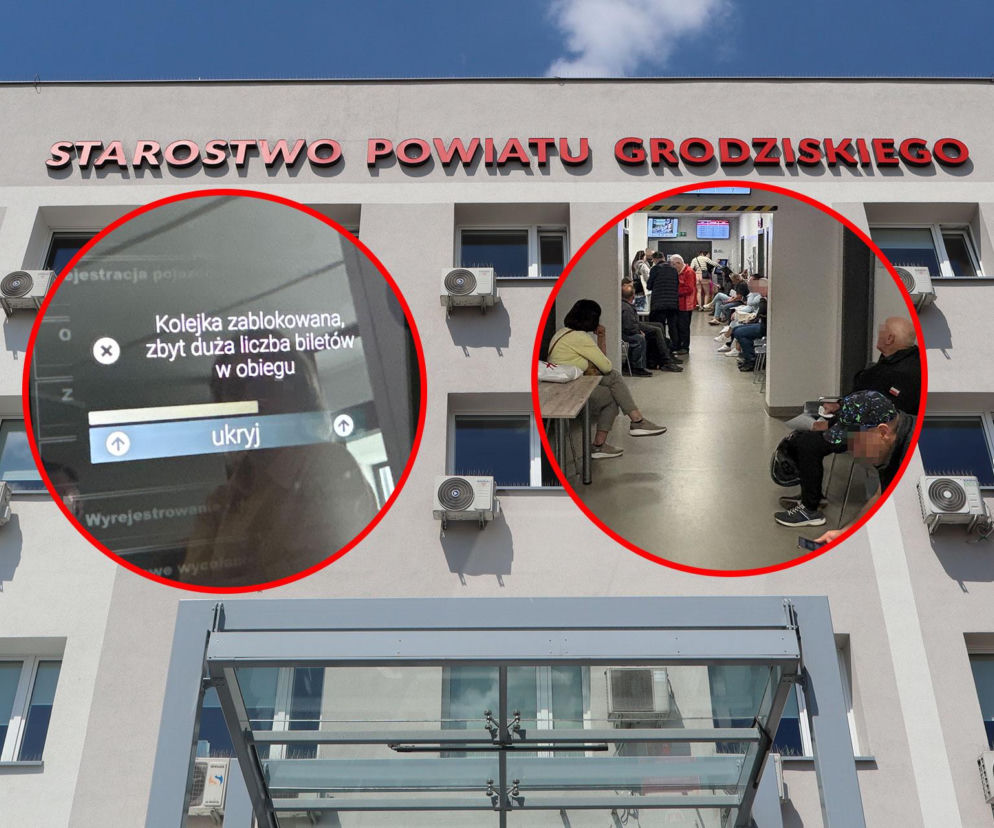 Aż 6 godzin w kolejce do urzędu w Grodzisku Mazowieckim: Nie mamy szans się dostać. Będą zmiany