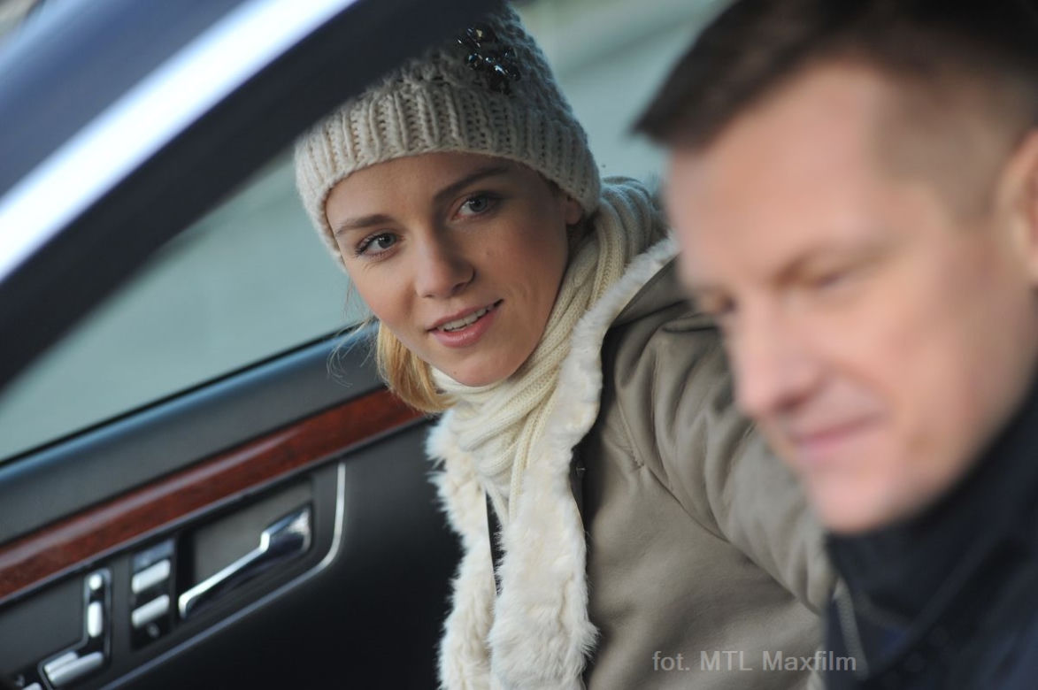 M jak miłość odc. 1210. Piotrek Zduński (Marcin Mroczek), Olga Górecka (Katarzyna Grabowska)