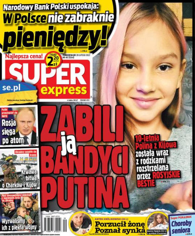 Pierwsze dni wojny w Ukrainie. Tak relacjonowaliśmy je w "Super Expressie"