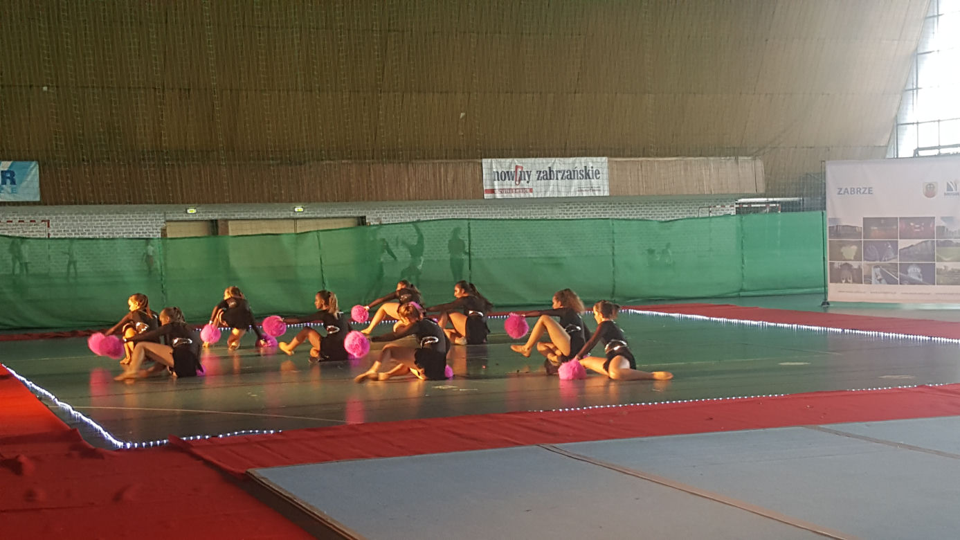 VI MiędzynarodowyTurniej Cheerleaders w Zabrzu
