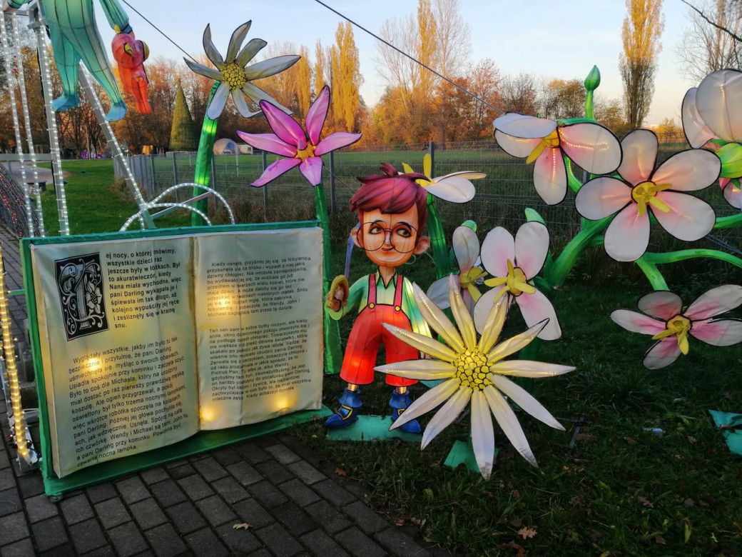 Ogród Świateł Kraków Piotruś Pan i Nibylandia 