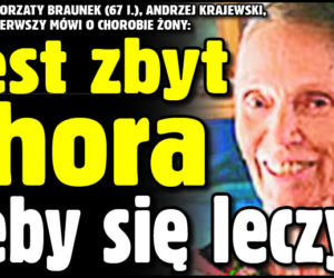 Jest zbyt chora by się leczyć
