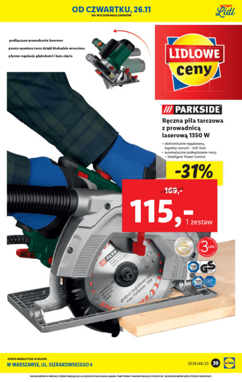 Gigantyczne promocje w warszawskim Lidlu