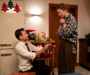 M jak miłość odc. 1930. Natalka (Dominika Suchecka), Adam Karski (Patryk Szwichtenberg)