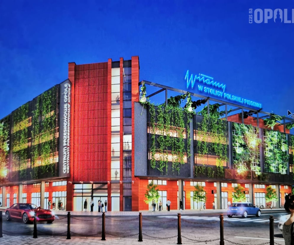 Centrum Przesiadkowe Opole Główne- wizualizacja