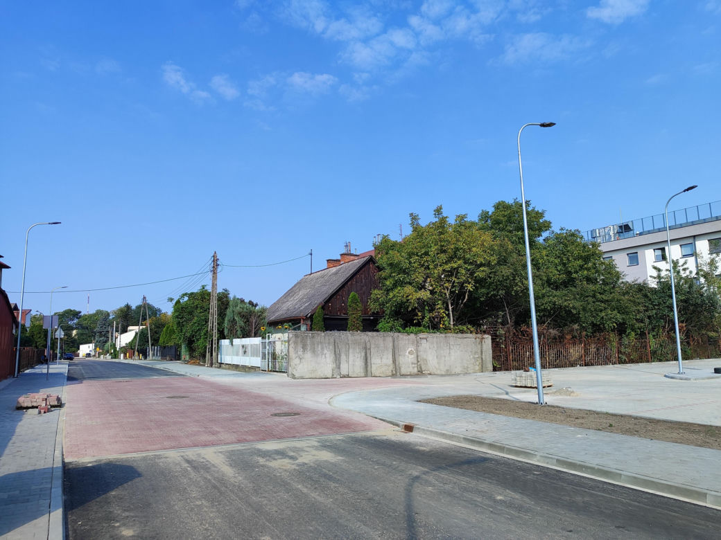 Prace przy ul. Piwnej i Zgodnej