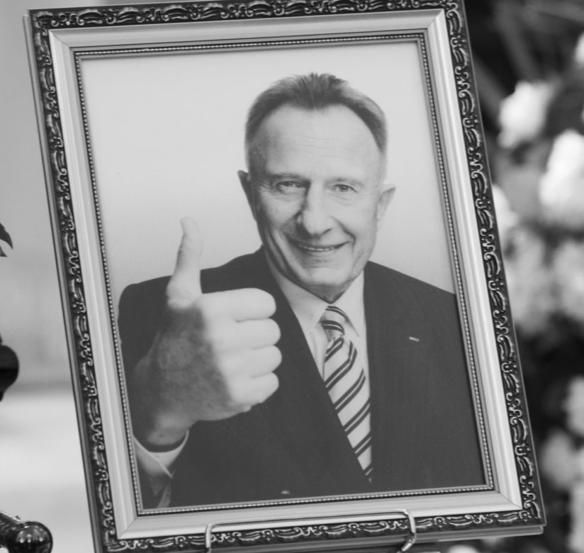 Pogrzeb prezesa BCC Marka Goliszewskiego
