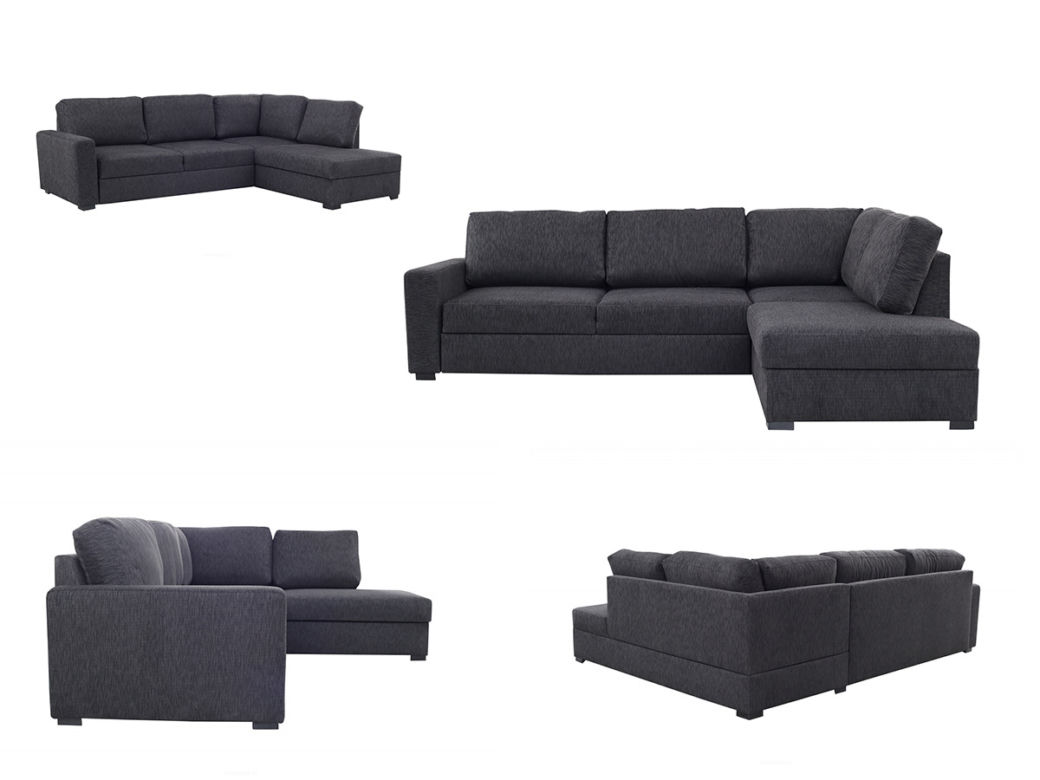 Szara sofa do salonu