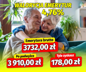 Waloryzacja emerytur
