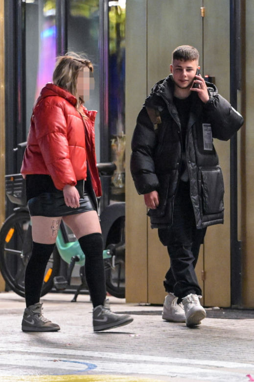 Syn Górniak z dziewczyną imprezuje w środku nocy