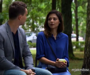M jak miłość, Iza (Adriana Kalska), Jakub Karski (Krzysztof Kwiatkowski)