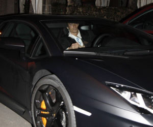 Cristiano Ronaldo w Lamborghini Aventador