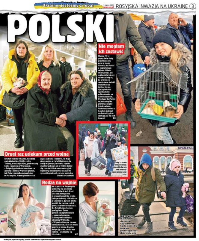 Pierwsze dni wojny w Ukrainie. Tak relacjonowaliśmy je w "Super Expressie"