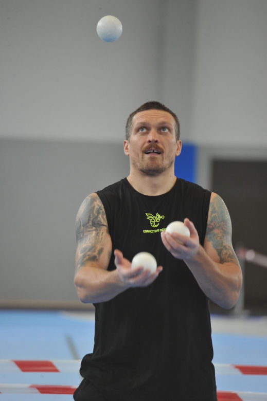 Tak do walki we Wrocławiu trenuje Ołeksandr Usyk. Byliśmy na jego treningu