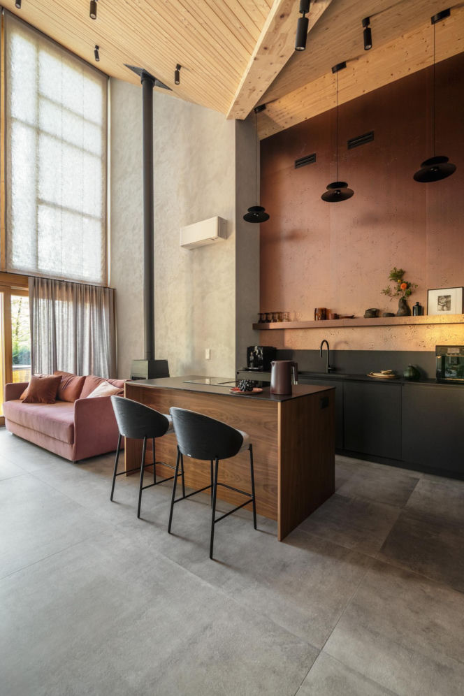 Eklektyczne wnętrza na Mazurach