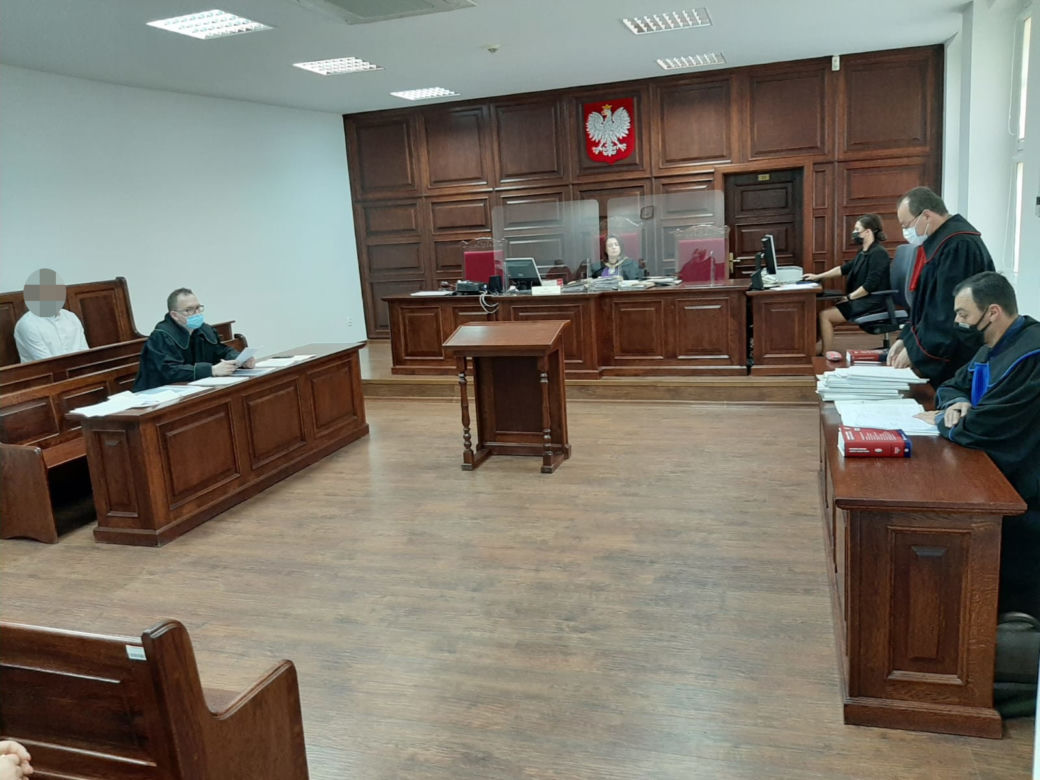 Dawid F. stanął przed sądem za spowodowanie wypadku na DK6