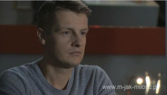 M jak miłość odc. 1053. Paweł Zduński (Rafał Mroczek)