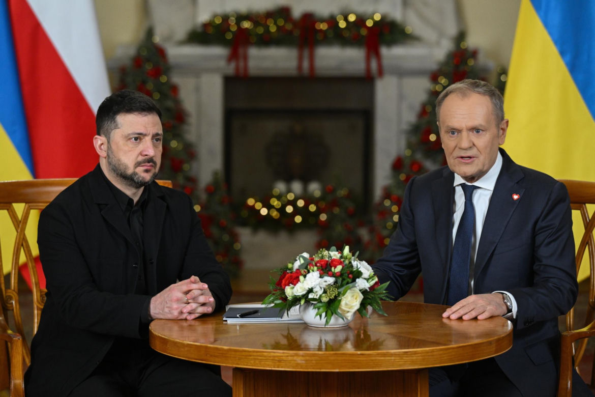 Wołodymyr Zełenski, Donald Tusk